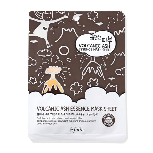 Esfolio Pure Skin Volcanic Ash Essence Mask Sheet 25ml