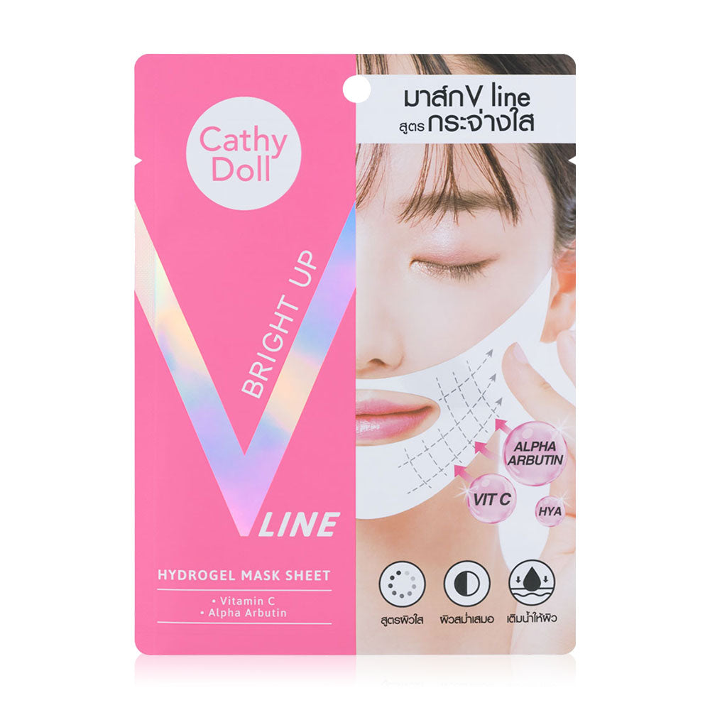 CATHY DOLL Bright Up V Line Hydrogel Mask Sheet