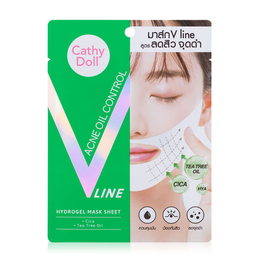CATHY DOLL Acne Oil Control V Line Hydrogel Mask Sheet