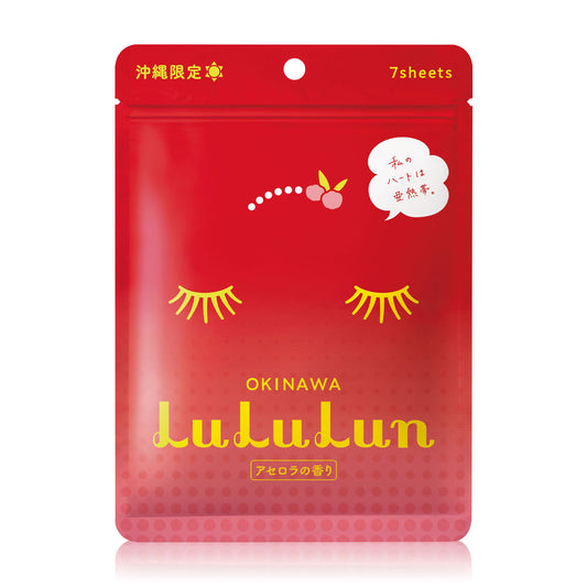 LuLuLun Premium Okinawa Acerola Face Mask 108ml (Pack of 7)
