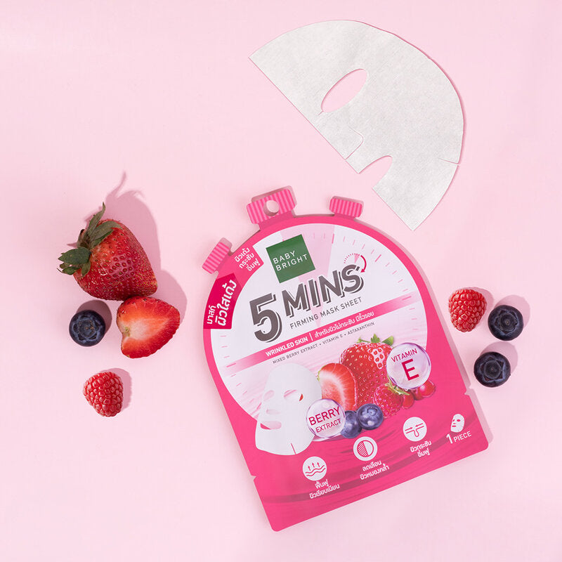 BABY BRIGHT 5 Mins Firming Mask Sheet