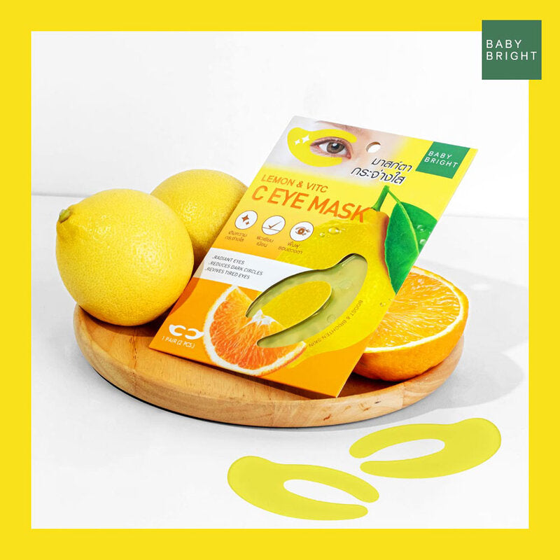 Baby Bright Lemon & VitC C Eye Mask 7g (Pack of 2)