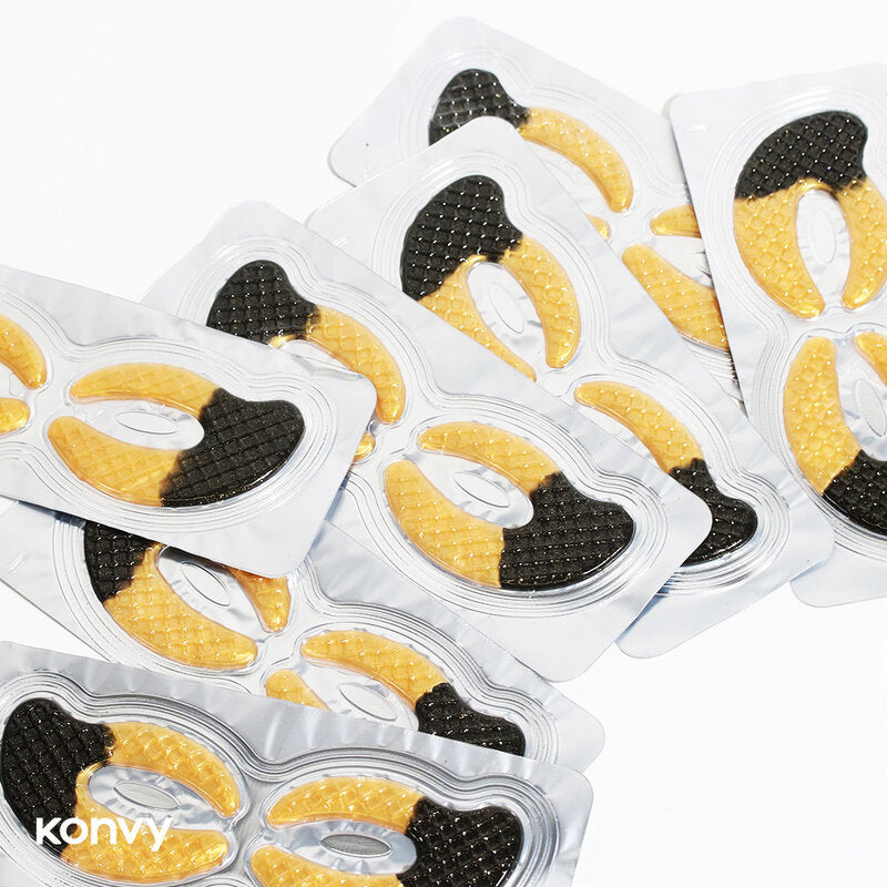 Nini Caviar Collagen Black Gold Eye Mask [8g (Pack of 7)