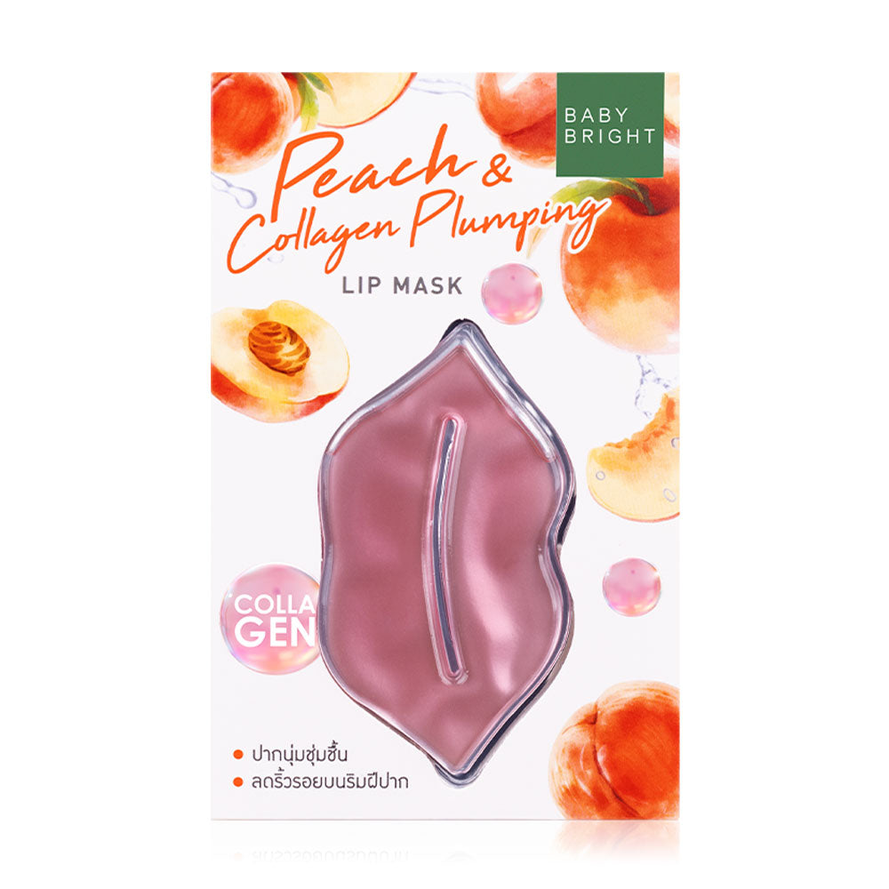 BABY BRIGHT Peach & Collagen Plumping Lip Mask