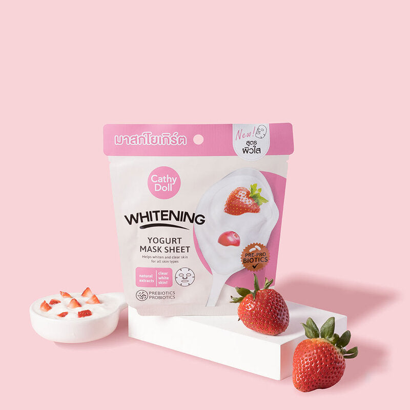 CATHY DOLL Whitening Yogurt Mask Sheet (F)