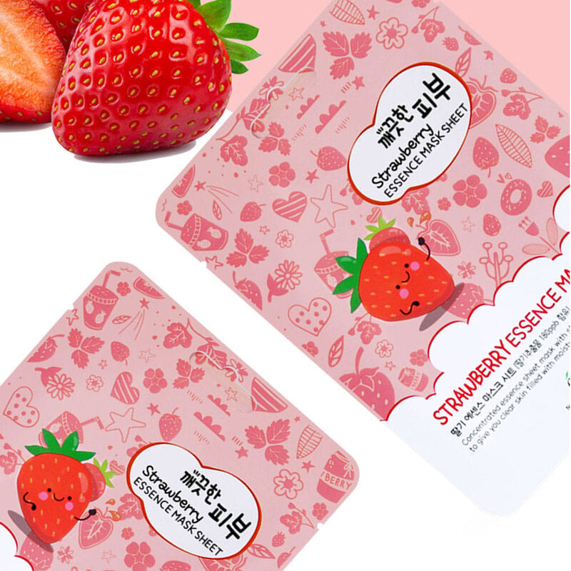 Esfolio Pure Skin Strawberry Essence Mask Sheet 25ml