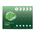 Leaves Natural Cica Serum Mask [25ml (Pack of 5)