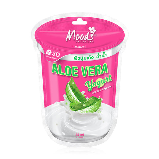 Moods Skin Care Aloe Vera Yogurt Mask 35ml