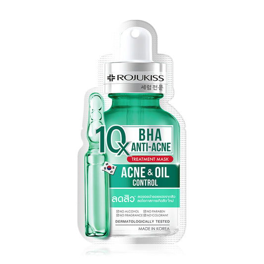 ROJUKISS BHA Anti-Acne 10X Treatment Mask