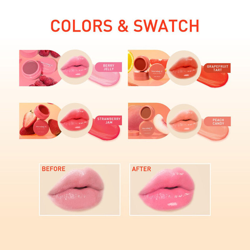 Baby Bright Morning C Color Lip Mask 3.8g #Berry Jelly