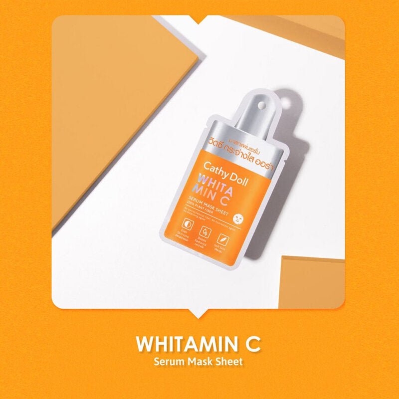 CATHY DOLL Whitamin C Serum Mask Sheet