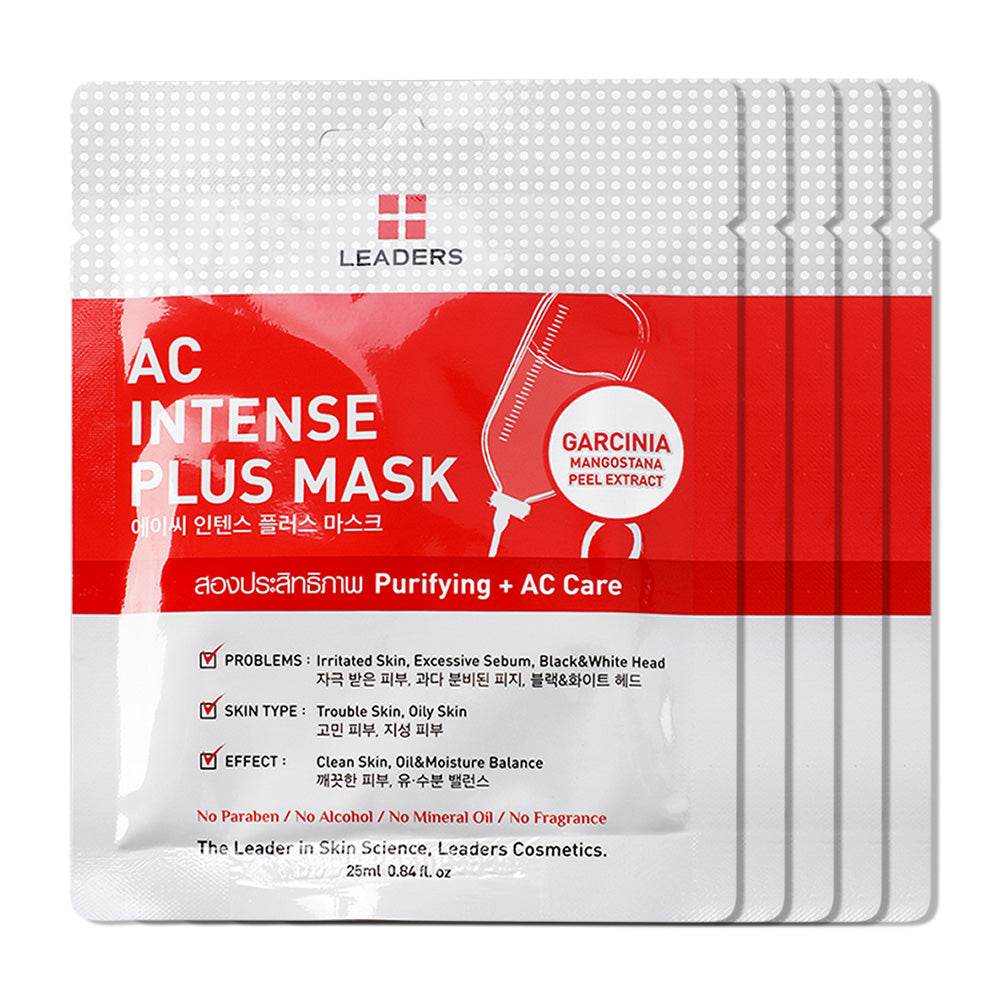 Leaders AC Intense Plus Mask [25ml (Pack of 5)