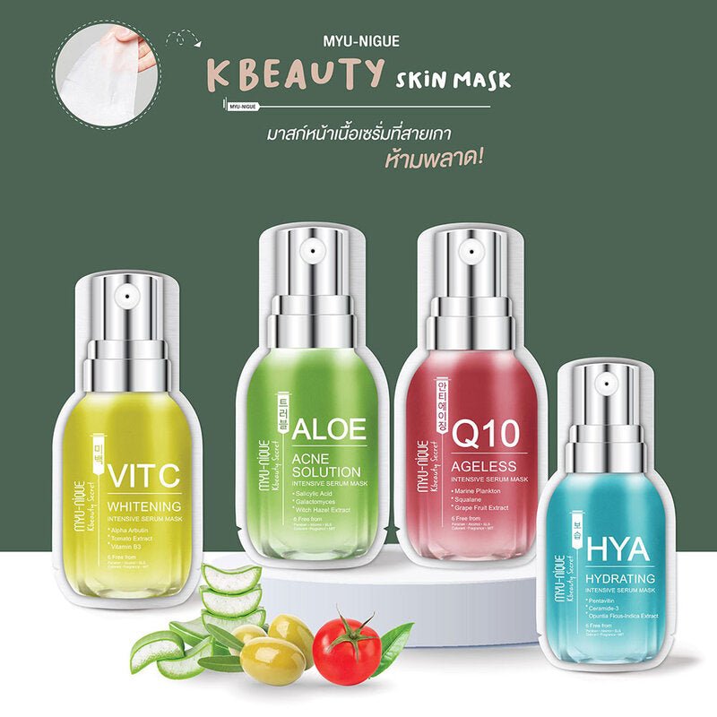 MYU-NIQUE Co-Q10 Ageless Intensive Serum Mask 25g