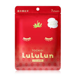 LuLuLun Premium Tochigi Strawberry Face Mask 108ml (Pack of 7)
