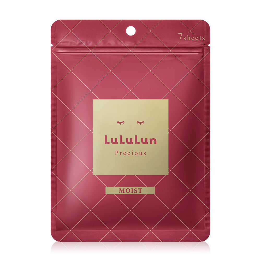 LuLuLun Precious Moist Face Mask 113ml (Pack of 7)
