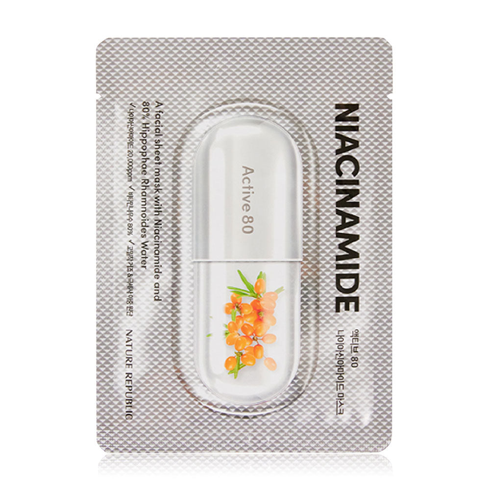 Nature Republic Active 80 Niacinamide Mask 29ml