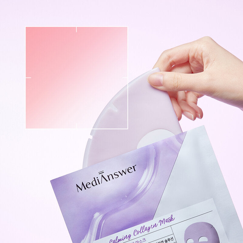 Medi Answer Calming Collagen Mask [37g (Pack of 5)