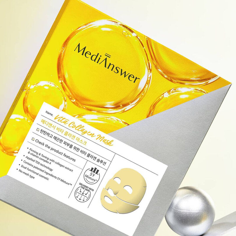 Medi Answer Vita Collagen Mask [37g (Pack of 5)