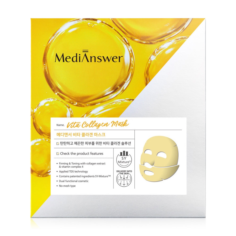 Medi Answer Vita Collagen Mask [37g (Pack of 5)