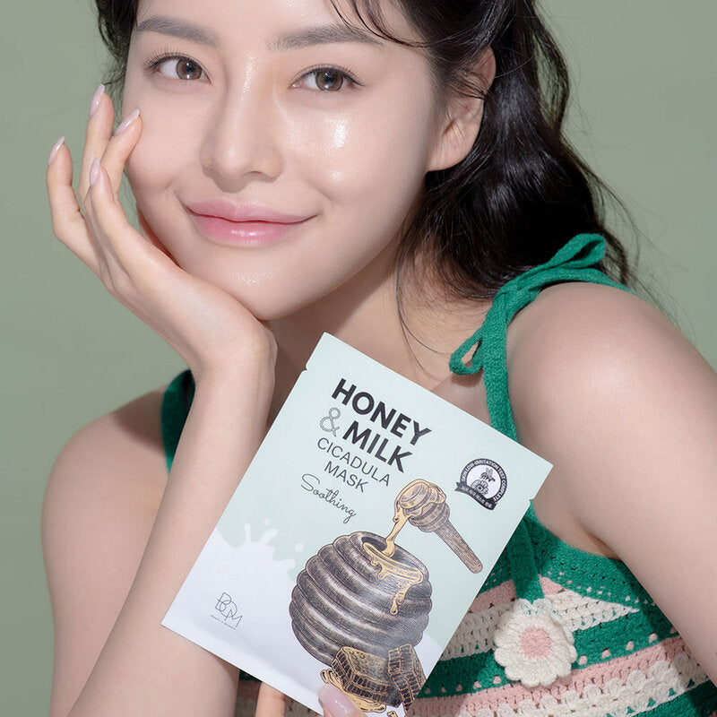 BOM Honey And Milk Cicadula Mask Soothing 25g.