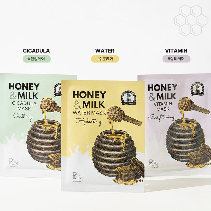 BOM Honey And Milk Vitamin Mask - Brightening 25g