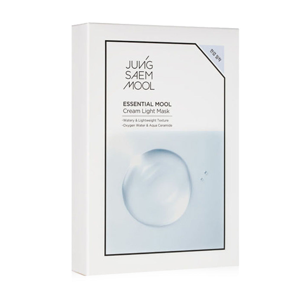 Jung Saem Mool Essential Mool Cream Light Mask [28g (Pack of 5)