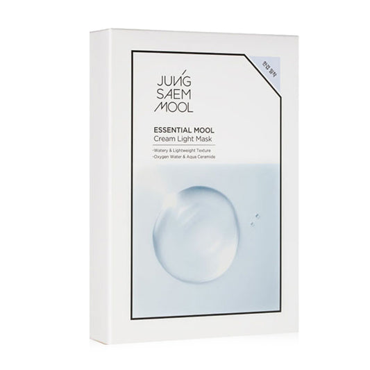 Jung Saem Mool Essential Mool Cream Light Mask [28g (Pack of 5)