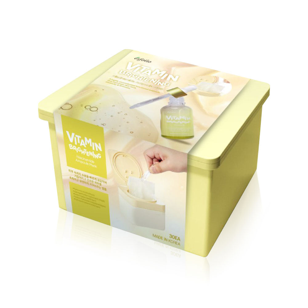 Esfolio Vitamin C Niacinamide Serum Mask Sheet [400ml (Pack of 30)