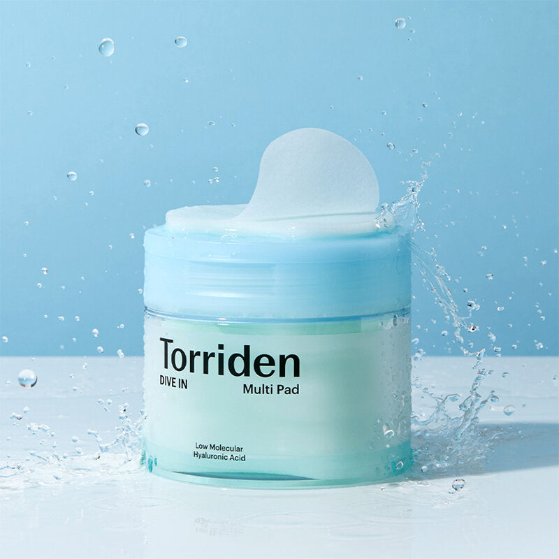 Torriden Dive In Low Molecular Hyaluronic Acid Multi Pad 160ml (Pack of 80)