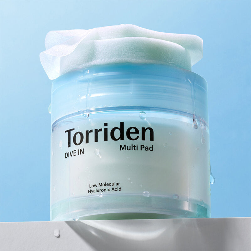Torriden Dive In Low Molecular Hyaluronic Acid Multi Pad 160ml (Pack of 80)