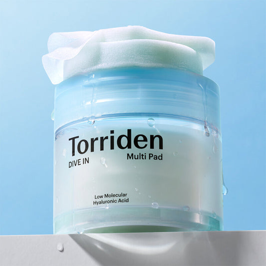 Torriden Dive In Low Molecular Hyaluronic Acid Multi Pad 160ml (Pack of 80)