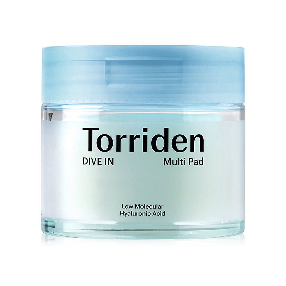 Torriden Dive In Low Molecular Hyaluronic Acid Multi Pad 160ml (Pack of 80)