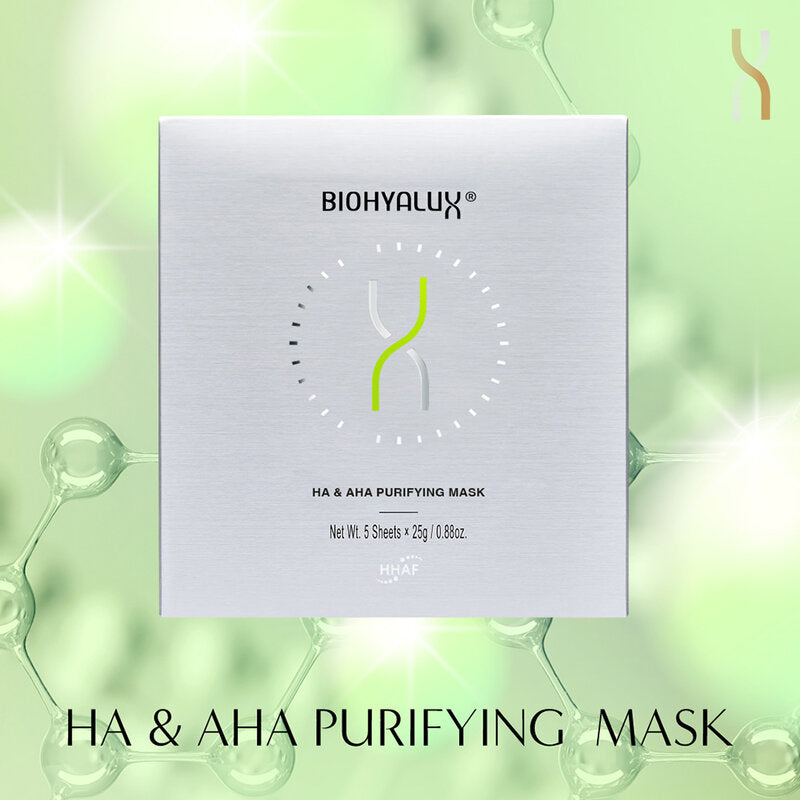 Biohyalux HA & AHA Purifying Mask [25g (Pack of 5)