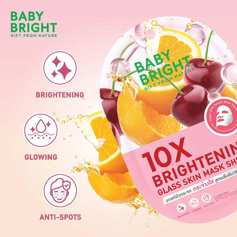 10X Brightening Glass Skin Mask Sheet