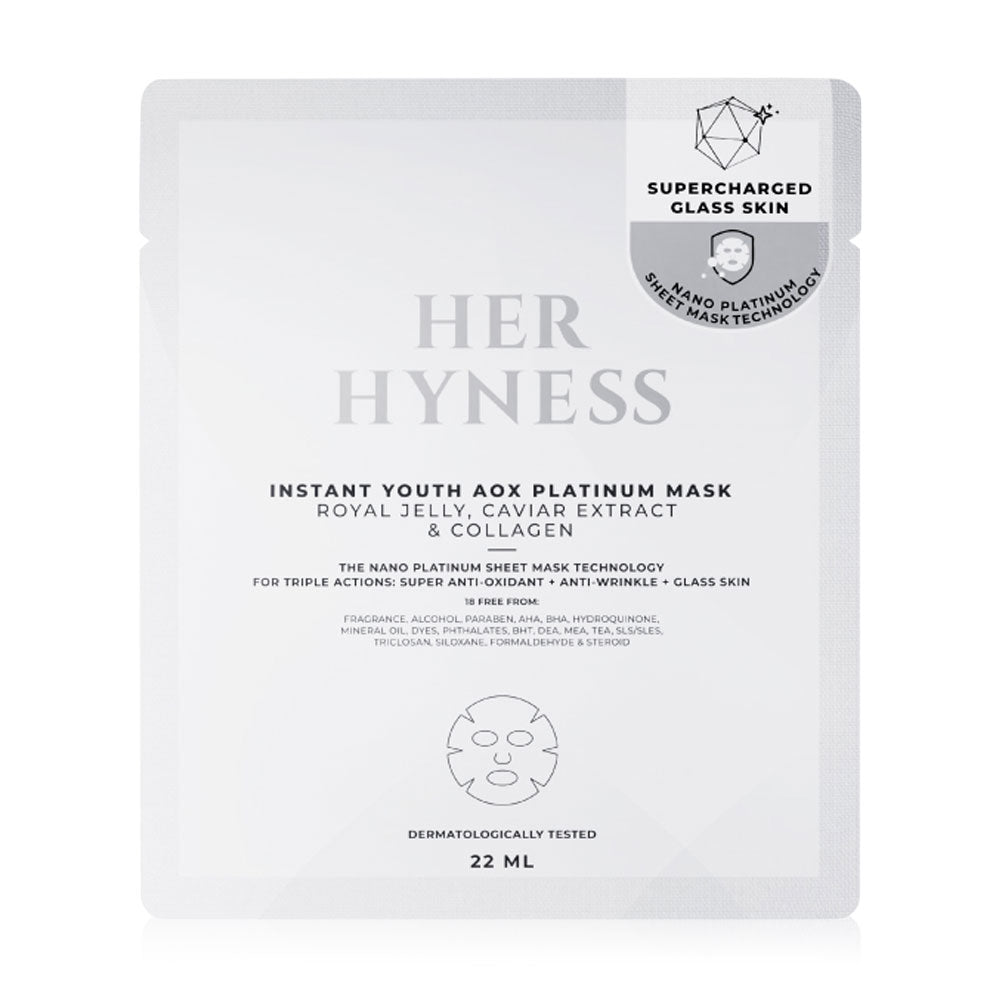 HER HYNESS Instant Youth Aox Platinum Mask (Sheet)
