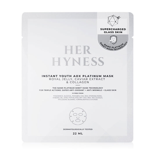 HER HYNESS Instant Youth Aox Platinum Mask (Sheet)