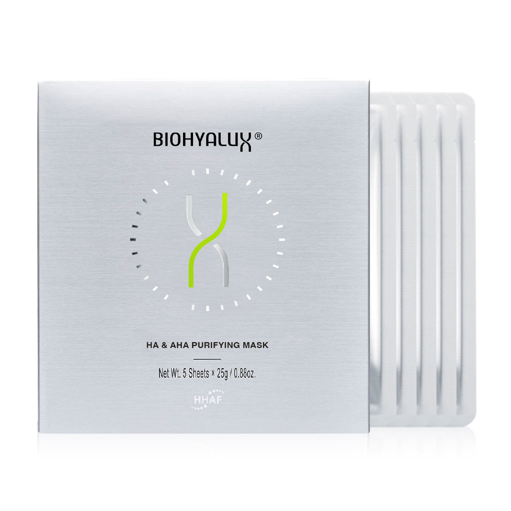 Biohyalux HA & AHA Purifying Mask [25g (Pack of 5)