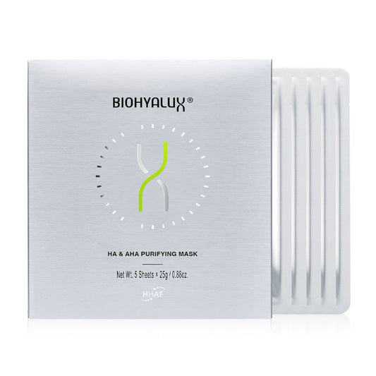 Biohyalux HA & AHA Purifying Mask [25g (Pack of 5)