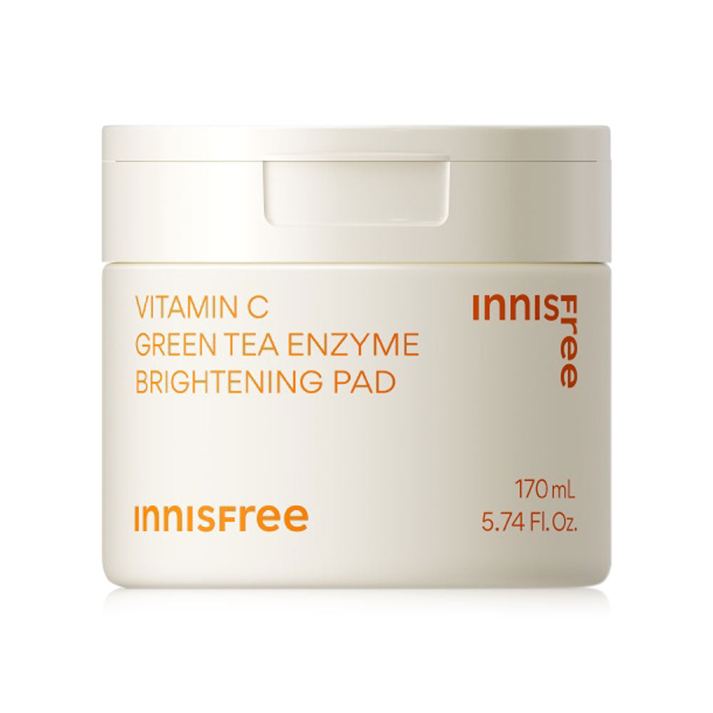 Innisfree Vitamin C Green Tea Brightening Pad 170ml (Pack of 60)