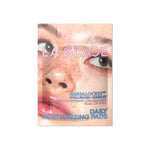 LA GLACE Daily Moisturizing Pads Aqualock 12 Travel Size 21 Pads Portable toner pads, blue, moisturizing formula from LA GLACE, helps to moisturize the skin, providing skin care before makeup to be smooth and beautiful, stunning in every look.