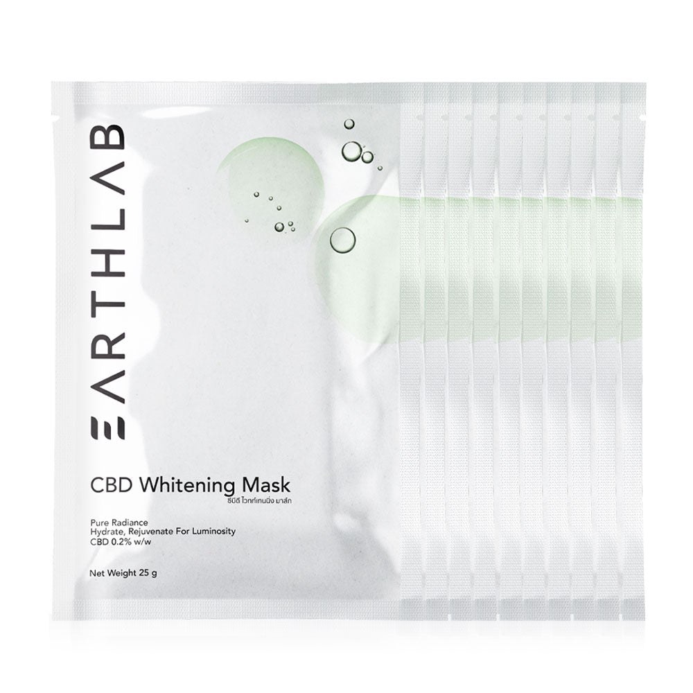 Earthlab Whitening Mask Sheet [25g (Pack of 10)