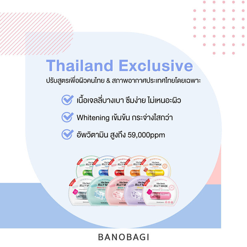 BANOBAGI Vita Genic Jelly Mask Acne [30ml (Pack of 10)