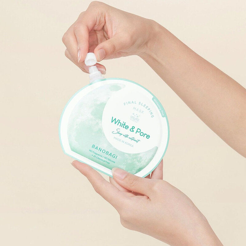 BANOBAGI Final Sleeping Mask White & Pore [23ml (Pack of 10)