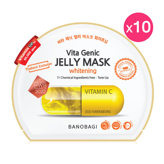 BANOBAGI Vita Genic Jelly Mask Whitening [30ml (Pack of 10)