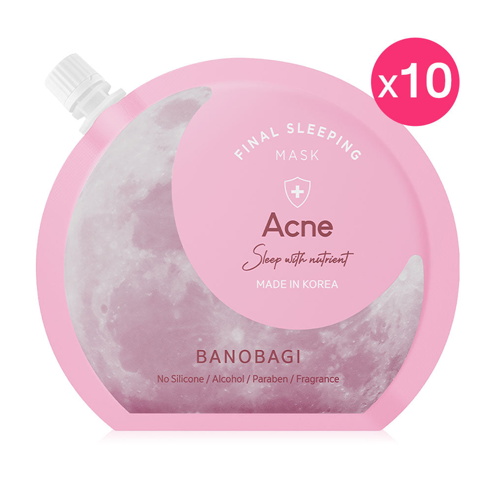 BANOBAGI Final Sleeping Mask Acne [23ml (Pack of 10)