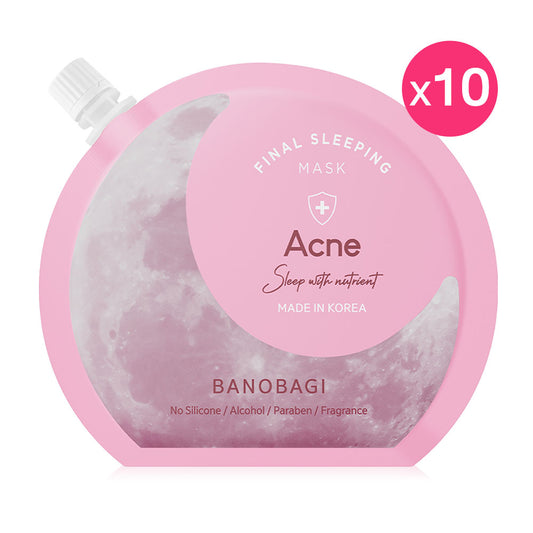 BANOBAGI Final Sleeping Mask Acne [23ml (Pack of 10)