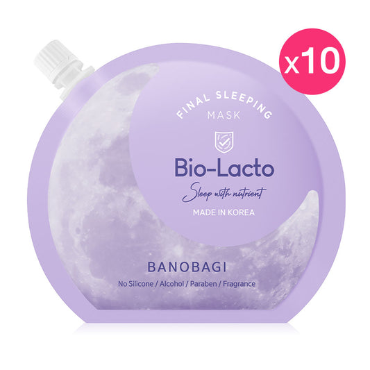 BANOBAGI Final Sleeping Mask Bio-Lacto [23ml (Pack of 10)