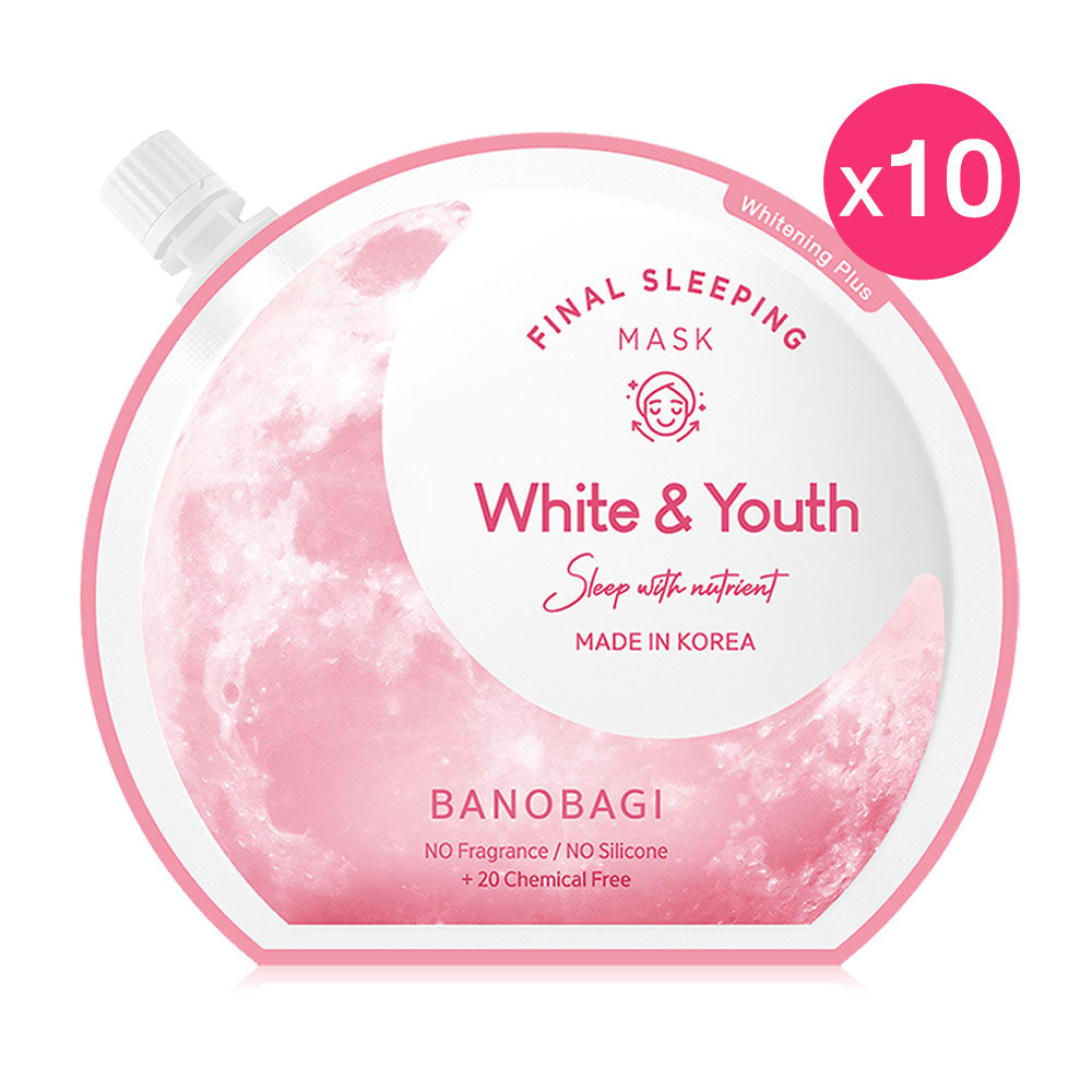 BANOBAGI Final Sleeping Mask White & Youth [23ml (Pack of 10)