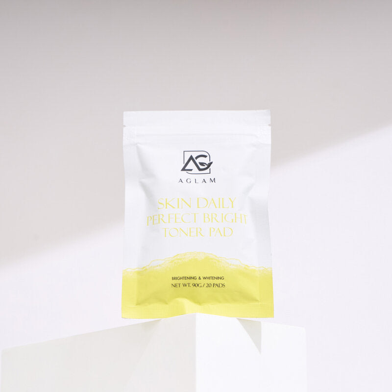 AGLAM Skin Daily Perfect Bright Toner Pads 90g (Pack of 20)