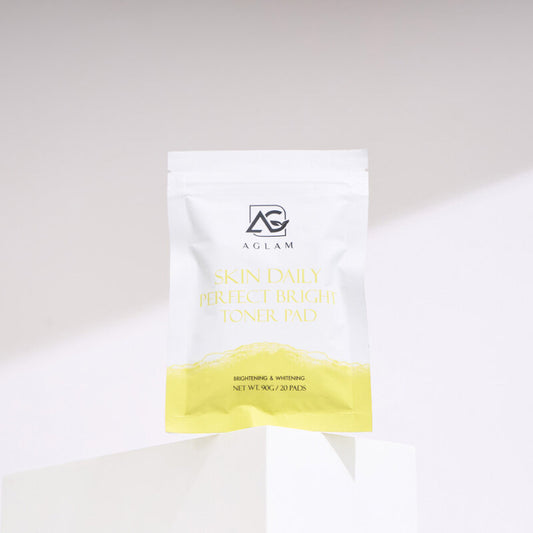 AGLAM Skin Daily Perfect Bright Toner Pads 90g (Pack of 20)